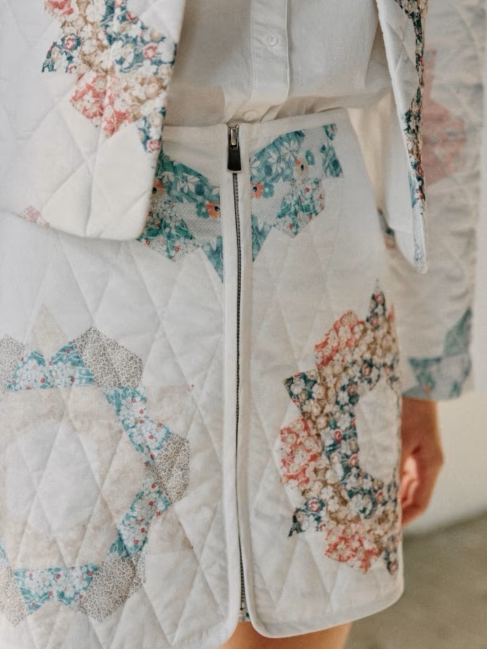 Sezane Fox Skirt x SEA collection - Picture 2 of 8